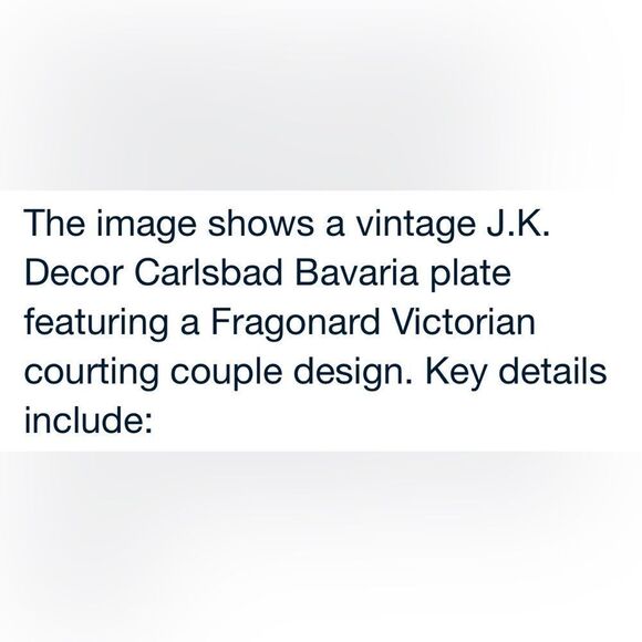 JKW 1930 Western Germany Fine Porcelain Luxurious Pink Gold Dinnerware Plate - Picture 10 of 12